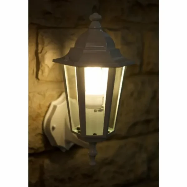 Luminaires Rabalux Applique murale Rabalux Velence Transparent, Blanc, 1 lumière* Lampes En Verre