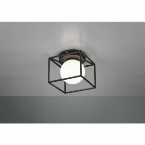 Luminaires Reality Applique murale Reality GABBIA Noir, 1 lumière* Lampes En Verre