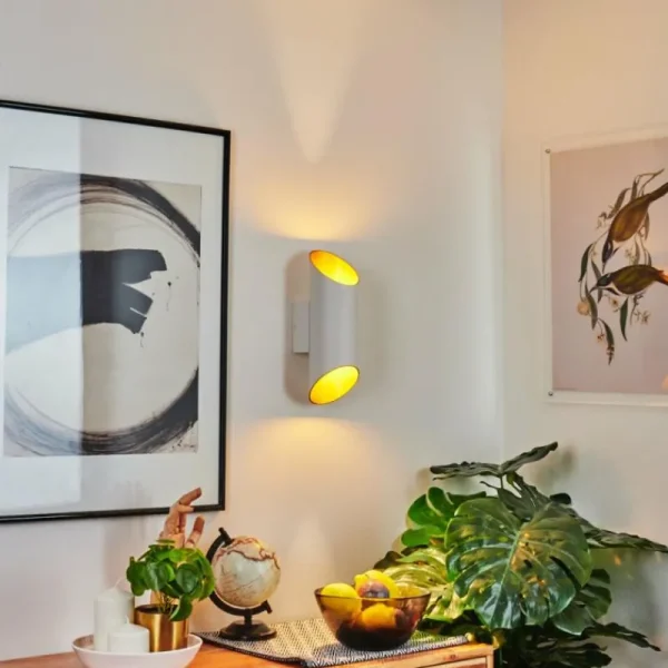 hofstein Applique murale Ricardone Blanc, 1 lumière* Lampes Modernes
