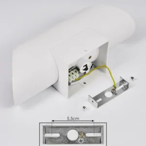 hofstein Applique murale Ricardone Blanc, 1 lumière* Lampes Modernes