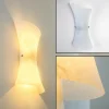 hofstein Applique murale Rivoli Transparent, 2 lumières* Lampes En Verre