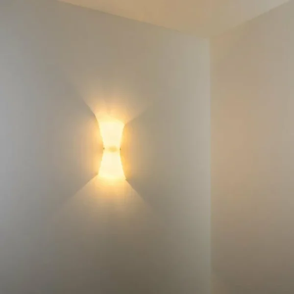 hofstein Applique murale Rivoli Transparent, 2 lumières* Lampes En Verre