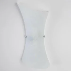 hofstein Applique murale Rivoli Transparent, 2 lumières* Lampes En Verre