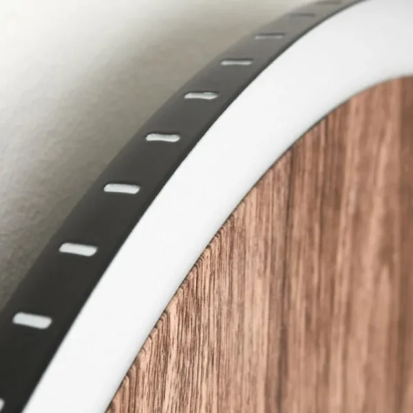hofstein Applique murale Rocha LED Brun, Couleur bois, Noir, 1 lumière* Lampes Modernes