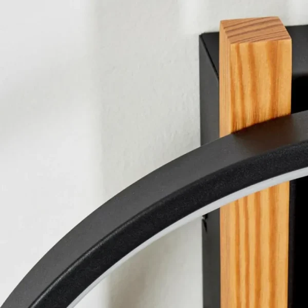 hofstein Applique murale Rodekro LED Écru, Noir, 1 lumière* Lampes Modernes