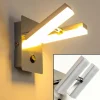 hofstein Applique murale Sakami LED Nickel mat, 2 lumières* Lampes Modernes