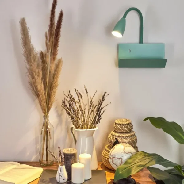 hofstein Applique murale Sarnen Bleu, 1 lumière* Lampes Modernes