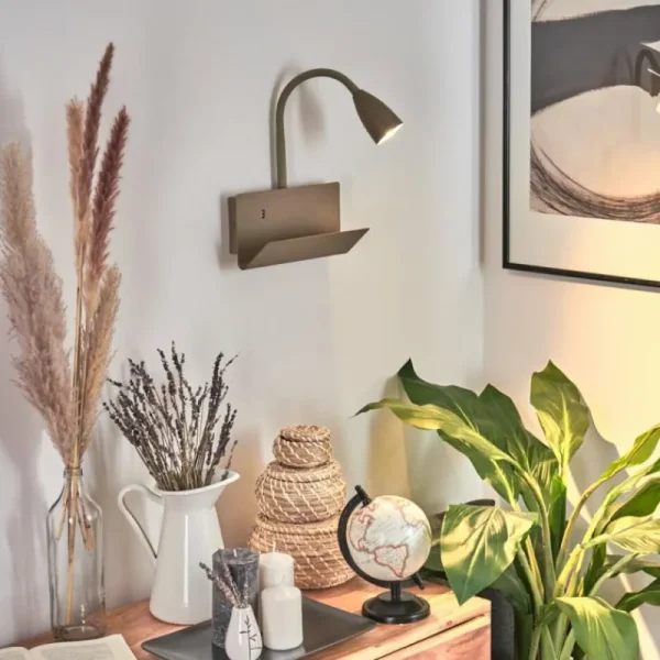 hofstein Applique murale Sarnen Kaki, 1 lumière* Lampes Modernes