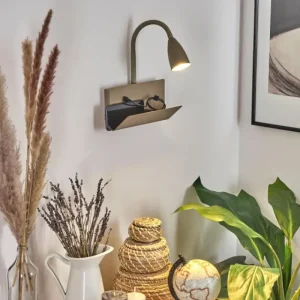 hofstein Applique murale Sarnen Kaki, 1 lumière* Lampes Modernes