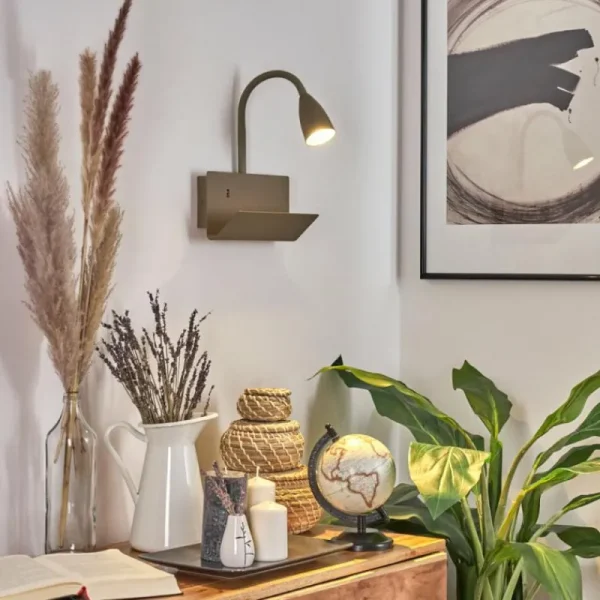 hofstein Applique murale Sarnen Kaki, 1 lumière* Lampes Modernes
