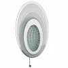 Luminaires Searchlight Applique murale Searchlight WALL LED Chrome, Blanc, 1 lumière* Lampes En Verre