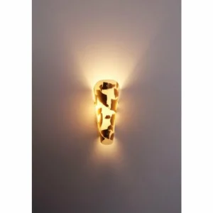 Luminaires Selene Applique murale Selene Or, Blanc, 1 lumière* Lampes En Verre