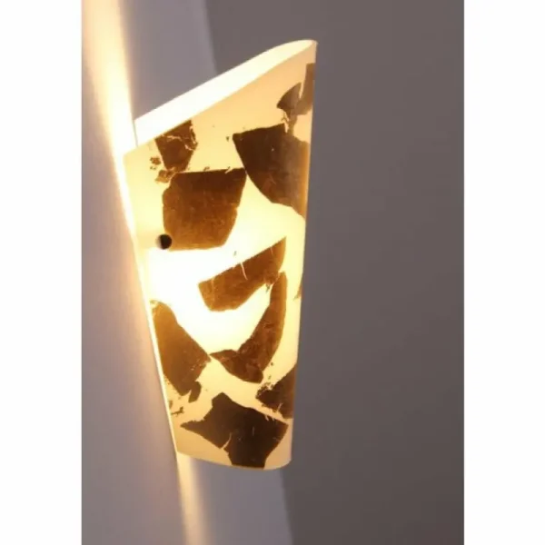 Luminaires Selene Applique murale Selene Or, Blanc, 1 lumière* Lampes En Verre