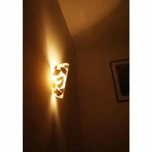 Luminaires Selene Applique murale Selene Or, Blanc, 1 lumière* Lampes En Verre