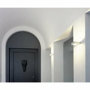 Luminaires Serien Lighting Applique murale Serien Lighting SML WALL S HAL Argenté, 1 lumière* Lampes En Verre