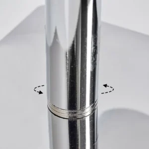 hofstein Applique murale Sibarco Chrome, 2 lumières* Lampes Modernes