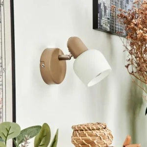 hofstein Applique murale Sivol Beige, Sable, 1 lumière* Lampes En Verre