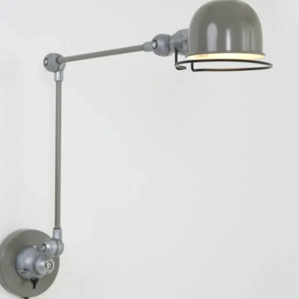 Luminaires Steinhauer Applique murale Steinhauer Darvin Gris, Vert, 1 lumière* Lampes En Verre