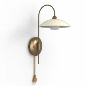 Luminaires Steinhauer Applique murale Steinhauer Souvereign LED Bronze, 1 lumière* Lampes En Verre