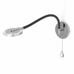 Luminaires Steinhauer Applique murale Steinhauer Turound LED Acier brossé, 1 lumière* Lampes En Verre