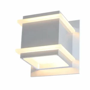 Luminaires Steinhauer Applique murale Steinhauer Liberstas Acier inoxydable, 1 lumière* Lampes En Verre