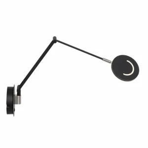 Luminaires Steinhauer Applique murale Steinhauer Soleil LED Noir, 1 lumière* Lampes En Verre