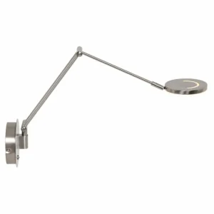 Luminaires Steinhauer Applique murale Steinhauer Soleil LED Acier brossé, 1 lumière* Lampes En Verre