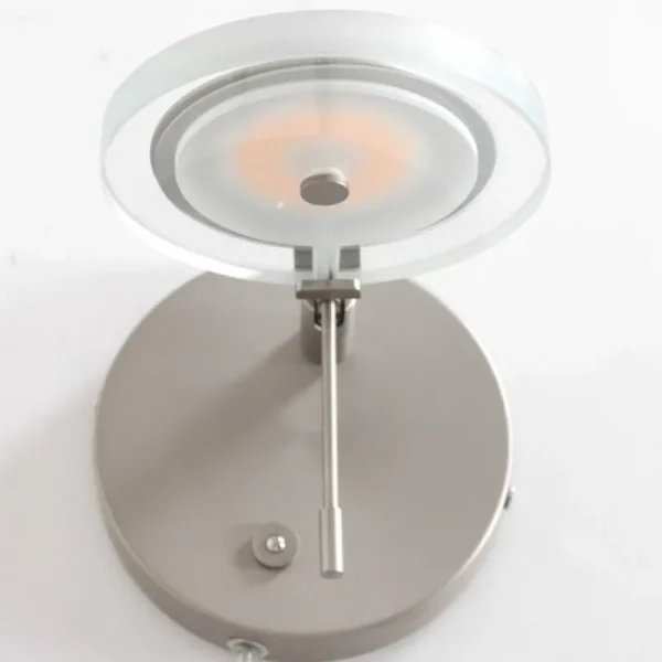 Luminaires Steinhauer Applique murale Steinhauer Turound LED Acier inoxydable, 1 lumière* Lampes En Verre