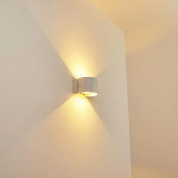 hofstein Applique murale Strandaa LED Blanc, 2 lumières* Lampes Modernes
