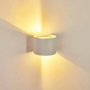 hofstein Applique murale Strandaa LED Blanc, 2 lumières* Lampes Modernes