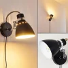 hofstein Applique murale Stranderott Noir, 1 lumière* Lampes Modernes