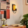 hofstein Applique murale Sulzano Brun, Noir, 1 lumière* Lampes Modernes