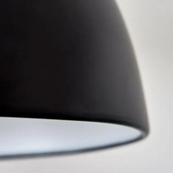 hofstein Applique murale Tilton Nickel mat, Noir, 1 lumière* Lampes Modernes