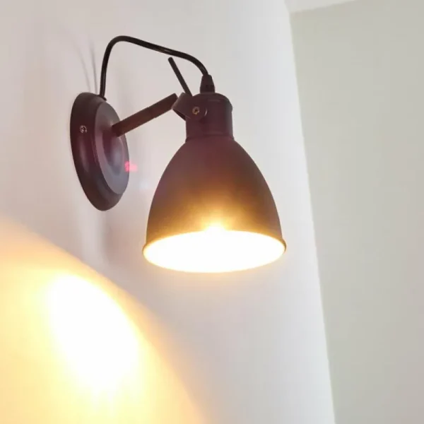 hofstein Applique murale Timola Noir, 27 lumières* Lampes Modernes