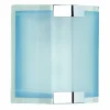 Luminaires Trio Applique murale Trio 2520 Chrome, 1 lumière* Lampes En Verre