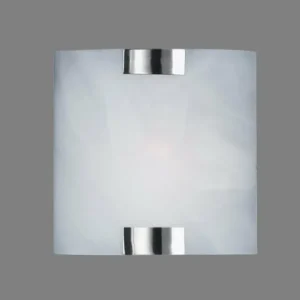 Luminaires Trio Applique murale Trio 2520 Chrome, 1 lumière* Lampes En Verre