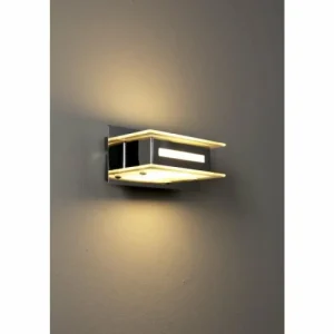 Luminaires Trio Applique murale Trio 2220 LED Chrome, 1 lumière* Lampes En Verre