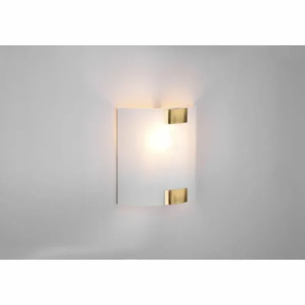 Luminaires Trio Applique murale Trio Pura Vieux laiton, 1 lumière* Lampes En Verre