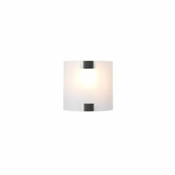 Luminaires Trio Applique murale Trio Pura Nickel mat, 1 lumière* Lampes En Verre