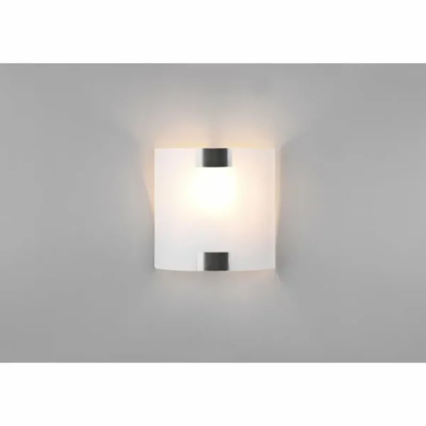 Luminaires Trio Applique murale Trio Pura Nickel mat, 1 lumière* Lampes En Verre