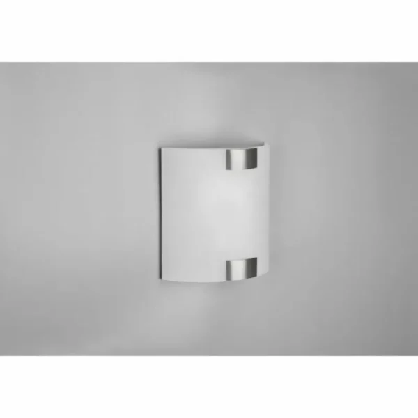 Luminaires Trio Applique murale Trio Pura Nickel mat, 1 lumière* Lampes En Verre