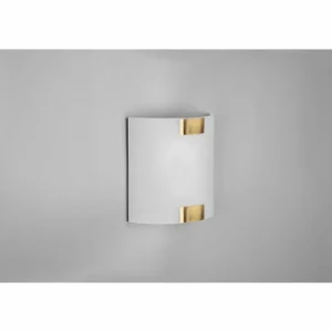 Luminaires Trio Applique murale Trio Pura Vieux laiton, 1 lumière* Lampes En Verre