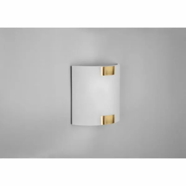 Luminaires Trio Applique murale Trio Pura Vieux laiton, 1 lumière* Lampes En Verre