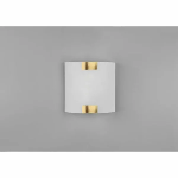 Luminaires Trio Applique murale Trio Pura Vieux laiton, 1 lumière* Lampes En Verre