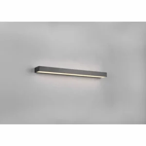 Luminaires Trio Applique murale Trio-Leuchten Rocco LED Noir, 1 lumière* Lampes En Verre