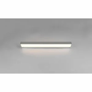 Luminaires Trio Applique murale Trio-Leuchten Rocco LED Chrome, 1 lumière* Lampes En Verre