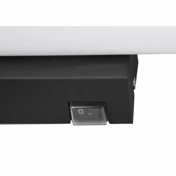 Luminaires Trio Applique murale Trio-Leuchten Mattimo LED Noir, 1 lumière* Lampes En Verre