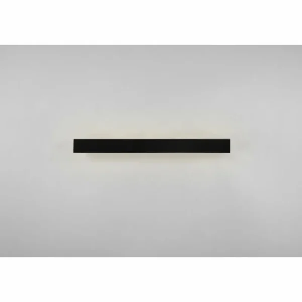 Luminaires Trio Applique murale Trio-Leuchten Rocco LED Noir, 1 lumière* Lampes En Verre