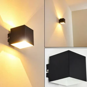 hofstein Applique murale Varco Noir, 1 lumière* Lampes Modernes