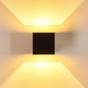 hofstein Applique murale Varco Noir, 1 lumière* Lampes Modernes